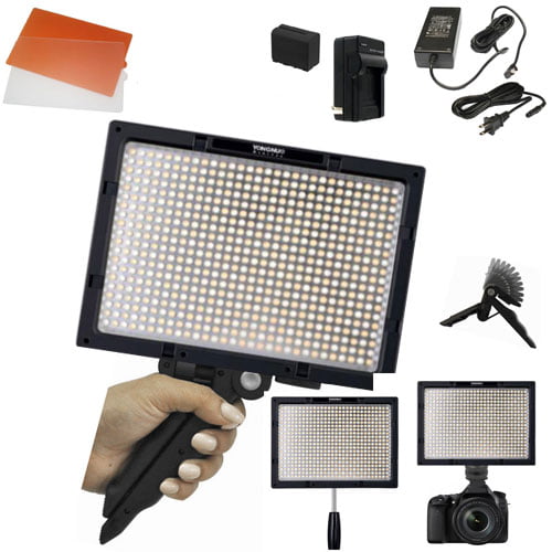 YONGNUO YN600 RGB Pro LED Video Photo Light with 5500K Color Temperature KIT 