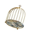 thumbnail image 2 of ziyahi Iron Bird Cage Cosmetic Organizer Bathroom Holder Rack 2-Layer Storage Rack Dresser Holder Stand 1 Layer Painted, 2 of 9