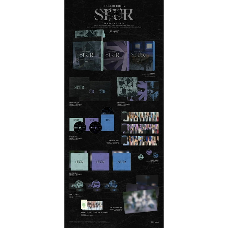 Xikers - HOUSE OF TRICKY : SPUR - X Ver. (Walmart Exclusive Xikers - HOUSE OF TRICKY : SPUR - X Ver. (Walmart Exclusive