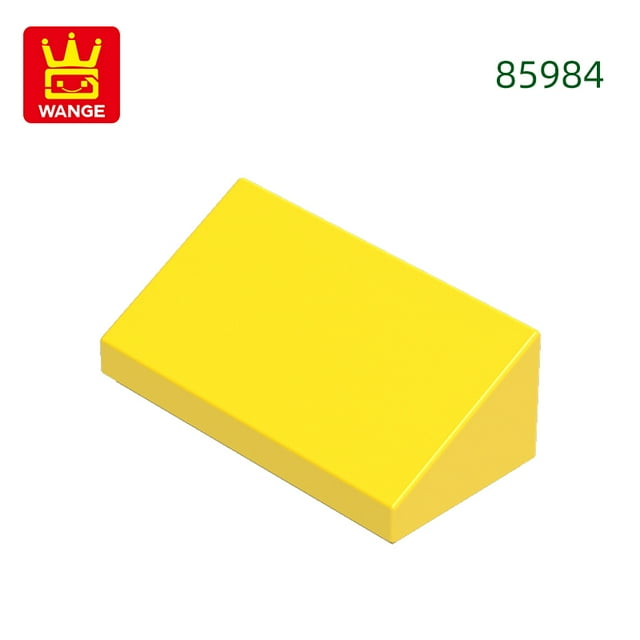 266Pcs/lot 85984 Slope 30 1x2x2/3 Roff Block Moc Color Accessories Compatible with Brick DIY Children's Toy Assembly Parts 59.Yellow about 266pcs