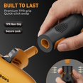 thumbnail image 4 of 6 in 1 Dog Grooming Brushes Kit - Professional Deshedding Dog Brush Tools with Slicker, Bristle Brush, Roller Hair Remover, Undercoat Rake for Dogs, Cats & All Fur Types Pet Daily Groom, 4 of 7