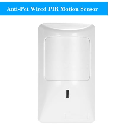 Anti-Pet PIR Motion Sensor Wired Alarm Dual Infrared Detector Pet Immune For Home Burglar Security Alarm