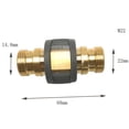 thumbnail image 2 of Mosiee For Karcher Car Washing Machine Hd5/11 Hd6/15 High Pressure Water Pipe Connector, 2 of 9