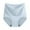 Blue, variant on Sngxgn Women's Cotton Underwear,High Waist Full Coverage Briefs Soft Stretch Ladies Panties Underwear for Women(Orange,L)