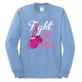 thumbnail image 2 of for a Support Awareness Mens Long Sleeve Shirt, Light Blue, 2XL, 2 of 3