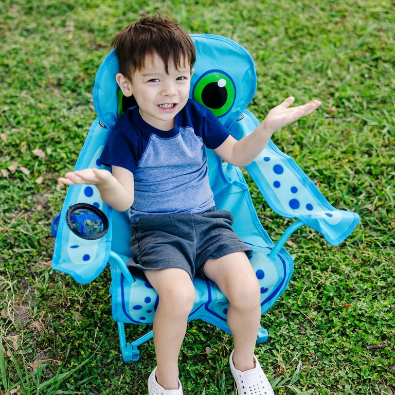 Melissa Doug Sunny Patch Flex Octopus Folding Beach Chair for Kids Walmart