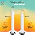 thumbnail image 3 of Vela Spell Candles Charisma 100, color blanco, 4 cm, 1,5 h de duración, 3 of 6
