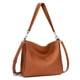 thumbnail image 1 of Bolso de hombro befen Bolso hobo de piel auténtica para mujer, 1 of 7
