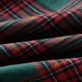 thumbnail image 5 of GobdXE Boys Plaid Long Sleeve Shirt Suspender Pants Outfit Set with Bow Tie formal Wedding Gentleman Suit 1-2 Years,Red, 5 of 9
