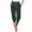 Dark Green, variant on Bmisegm Women's Fashion Casual High Waist Drawstring Joggers Capris, Solid Color Print, Wine, Size S