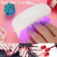 thumbnail image 2 of IKemiter Mini Portable 6W LED Nail Dryer Cure Lamp Machine For UV Gel Nail Polish, 2 of 7