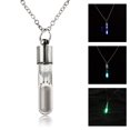 thumbnail image 2 of Collier Lumineux Sablier Verre Lumineux Collier Réglable Bijoux pour Femmes, 2 of 7