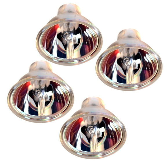HQRP 4-Pack 21V 150W MR16 Shape GX5.3 Base Halogen Lamp Bulb for Leitz/Leica/Wild Microscope Comparison