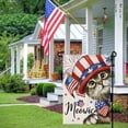 thumbnail image 2 of 4th of July Patrioctic Cat Garden Flag 12x18 Inch Double Sided Memorial Day Welcome Blue Red Independence Day Outside Yard Party Decoration, 2 of 7