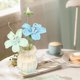 thumbnail image 4 of Handmade Crochet Weng Potted Home Decoration Yarn Weaving Simulated Flower Desktop Bonsai, 4 of 6