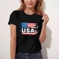 thumbnail image 3 of OGLCCG Kid 4th of July T-Shirts Boys Girls American Flag Patriotic Shirt Top Short Sleeve Independence Day Tees 3-15 Years, 3 of 5