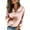 05#Pink, variant on Satin Blouses for Women Ruffle Collared Silk Button Down Shirts Long Sleeve Business Casual Tops Black L