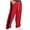 Red, variant on Casual Pants for Men Men's Athletic Pants Elastic Waist Striped Wide Leg Joggers Loose Baggy Sweatpants Casual Trousers with Pockets