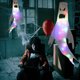 thumbnail image 2 of Calcetines de viento fantasma de Halloween, decoraciones colgantes, calcetines de viento voladores, bandera, decoraciones para árboles de Halloween al aire libre con luz LED para patio, jardín, sumini, 2 of 4