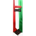 thumbnail image 4 of Jacob Alexander Couleurs du Drapeau du Mexique Hommes 8.25 cm Largeur Taille Régulière Cravate - Mexicain Vertical Vert Blanc Rouge Couleurs Rayure Design, 4 of 4