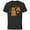 Black, variant on Disney Princess Holiday Christmas Gingerbread Cinderella - Short Sleeve Cotton T-Shirt for Adults - Customized-Black
