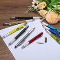 thumbnail image 5 of Uxcell 9 Pcs 6 en 1 Bolígrafo Multitool Tech Regalos para Hombres con Bolígrafo, Regla, Destornillador, Stylus para Navidad, 5 of 5