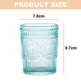 thumbnail image 2 of Gealach 1 Piece Set Romantic Blue Tumbler, 300ml Vintage Glassware, Multi-Use, 2 of 6