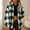 Green-Jackets womens coat, variant on AnuYalue Women's Fleece Jacket Polka Dots Sherpa Lined Coats Full Zip Long Sleeve Lapel Outerwear Trendy Streetwear