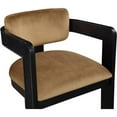 thumbnail image 5 of Pemberly Row Contemporary Saddle Velvet Dining Chairs (Set of 2), 5 of 10