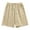 Beige, variant on HCNTES Men’s Short Elastic Waist Board Shorts Bermuda Shorts Summer Beach Shorts (Khaki,3XL)