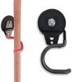 thumbnail image 5 of 2 Pack Non-Slip Garage Storage Hooks Heavy Duty Strong Iron Magnetic Broom Mop Tool Holder Garden Hoe Holder, 5 of 5