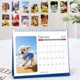 thumbnail image 2 of Oioii 2026 12-Month Personalized Pet Lovers Calendar, Cute Furry Friend Theme Monthly Planner, Ideal Warm Gift for Pet Owners, Perfect for Home and Office Wall Decoration,C, 2 of 8