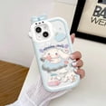 thumbnail image 1 of Sanrio-funda de teléfono Cinnamoroll con soporte, carcasa a prueba de golpes para iPhone 14, 13, 12, 11 Pro Max, X, XS, XR, 7, 8 Plus, SE 2020 Fivean unisex, 1 of 2