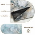 thumbnail image 6 of 5'x8' Area Rugs, Coastal Starfish Indoor Outdoor Area Rug for Living Room Bedroom, Beach Summer Starfish Nautical Shell Blue Washable Bathroom Rugs Kitchen Floor Carpet Mats Home Decor Aesthetic, 6 of 8