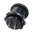 thumbnail image 4 of 4.8A 2-Usb Port Green Led Display Car Marine Charger Socket Power Outlet 12-24V, 4 of 8