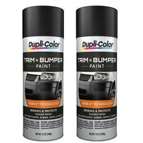 Duplicolor TB101-2 Pack Black Trim and Bumper Paint - 11 oz Aerosol Can