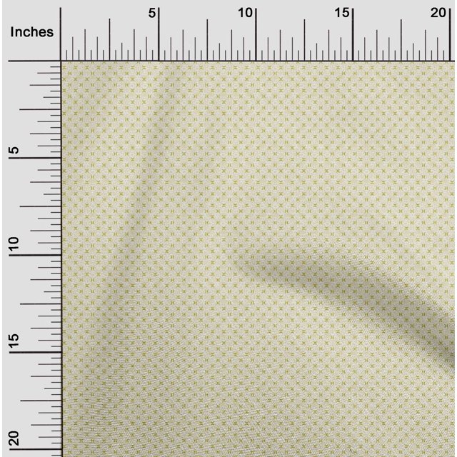 oneOone Tissu en Coton à Motifs Géométriques, Largeur 56 Pouces