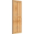 thumbnail image 2 of 21 1/2"W X 55"H Timbercraft Four 5 3/8" Boards Framed Board-N-Batten Shutters, Rough Sawn Western Red Cedar (Per Pair), 2 of 13