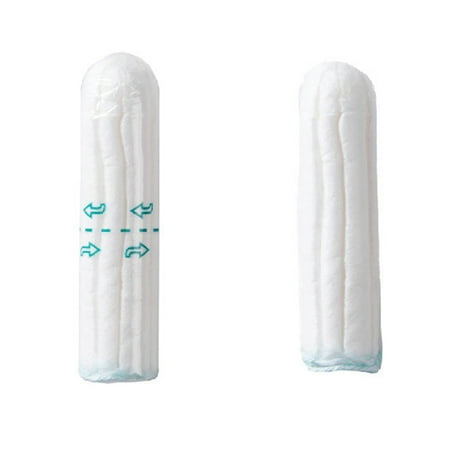 

100Pcs Swab Tampons Organic Cotton Vaginal Tampons Replace Menstrual Cup Feminine Hygiene Sanitary Towel Women Pads (Large Type)