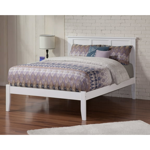 Madison Platform Bed with Open Foot Board in Multiple Colors and Sizes