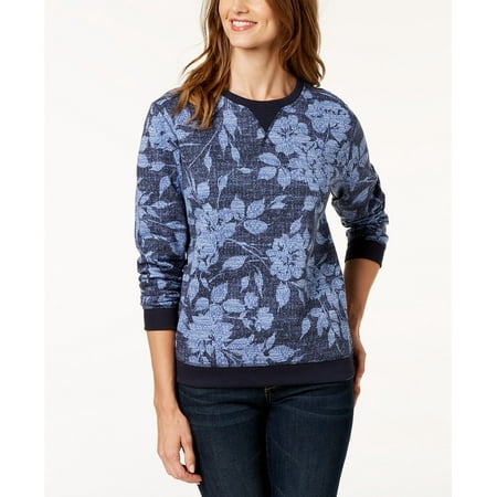 Karen Scott - Printed Sweatshirt - Petite - P/M
