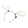 thumbnail image 4 of Christmas Headbands with Lights Antler Branch Hair Bands Flower Butterfly Plant Decoration Hair Hoop (Colorful Branch 1, 37cmx22cmx1.5cm), 4 of 9