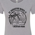 thumbnail image 4 of Inktastic Summer Vacation Mode St. Augustine Beach Florida Women's T-Shirt, 4 of 5