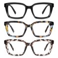 thumbnail image 1 of Gafas de lectura XVXV con resorte que bloquean la luz azul, paquete de 3, 1 of 7