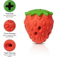 thumbnail image 3 of PEACNNG Strawberry Dog Chew Toy for Aggressive Chewers by , Durable Puppy Feeder Toys for IQ Training & Mental Enrichment, 3 of 5