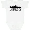thumbnail image 3 of Inktastic Louisville Kentucky Skyline Cities Boys or Girls Baby Bodysuit, 3 of 5