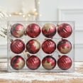 thumbnail image 2 of Christmas Ornaments Christmas Decoration Santa Claus Decoration Colorful Ball Tree Pendant 12 Sets Of Christmas Decoration Balls, 2 of 6