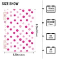 thumbnail image 2 of FORMRS 1-Subject Spiral Notebook 8" x 5" College Ruled 60 Refillable Sheet A5 Hard Cover, Purple Polka Dots, 2 of 7