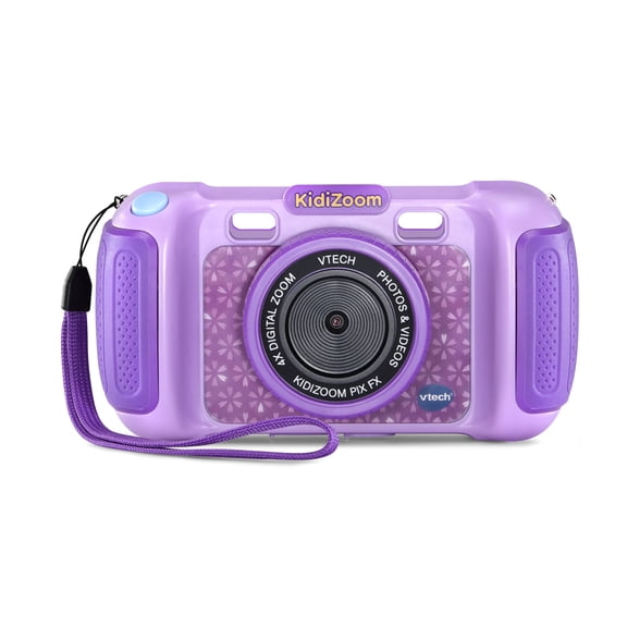 VTech Kidizoom Pix Purple Digital Camera for Kids with Rotatable Lens and Creative Tools