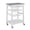 2S-White, variant on Rolling Kitchen Island Serving Cart with Underneath Drawer & Slide-Out Wire Storage Basket